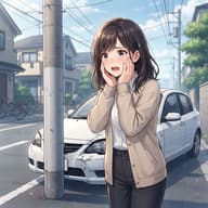 嫁「電柱に車ぶつけた」←修理代30万のサムネイル